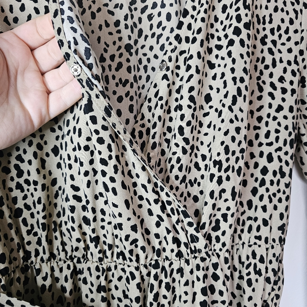 C+D+M Animal Print Dress Sz M - Picture 5 of 10
